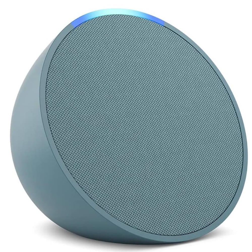 Amazon Black ECHO POP Speaker with Modern Design